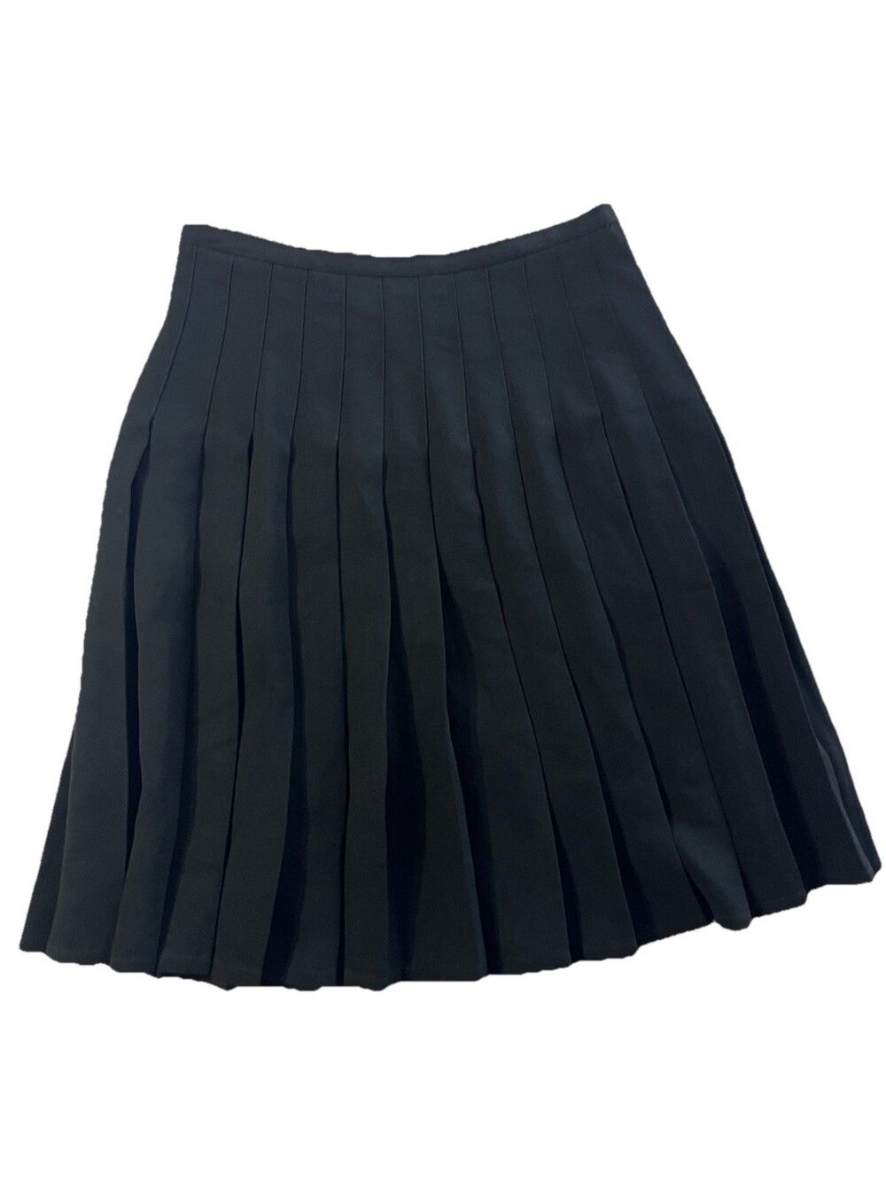 Bebe Pleated Skirt Size 4 Goth Wednesday Adams goth